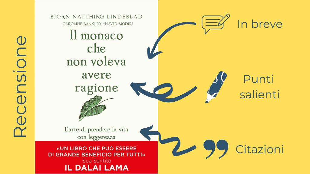 il monaco che non voleva avere ragione: recensione del libro